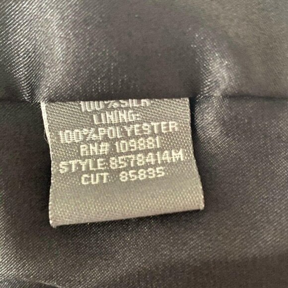 Donna Ricco New York Silk Shift Dress Womens Size 4  Beaded Neck - Picture 9 of 10